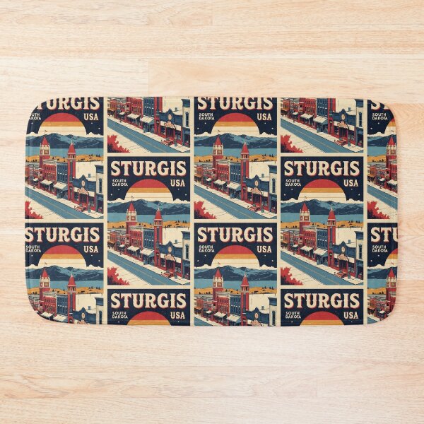 Item preview, Sturgis South Dakota Vintage Travel Tourism designed and sold by TravelersGems.