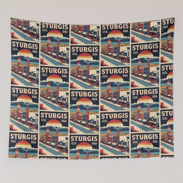 Item preview, Sturgis South Dakota Vintage Travel Tourism designed and sold by TravelersGems.