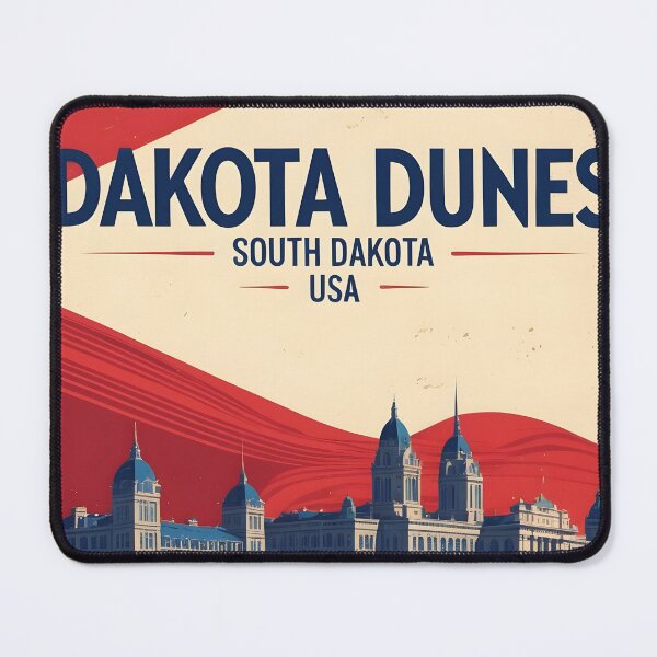 Item preview, Dakota Dunes South Dakota Vintage Travel Tourism designed and sold by TravelersGems.