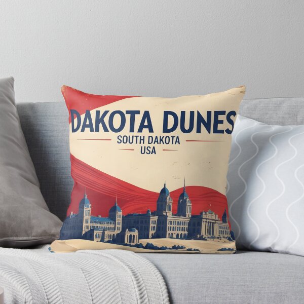 Item preview, Dakota Dunes South Dakota Vintage Travel Tourism designed and sold by TravelersGems.