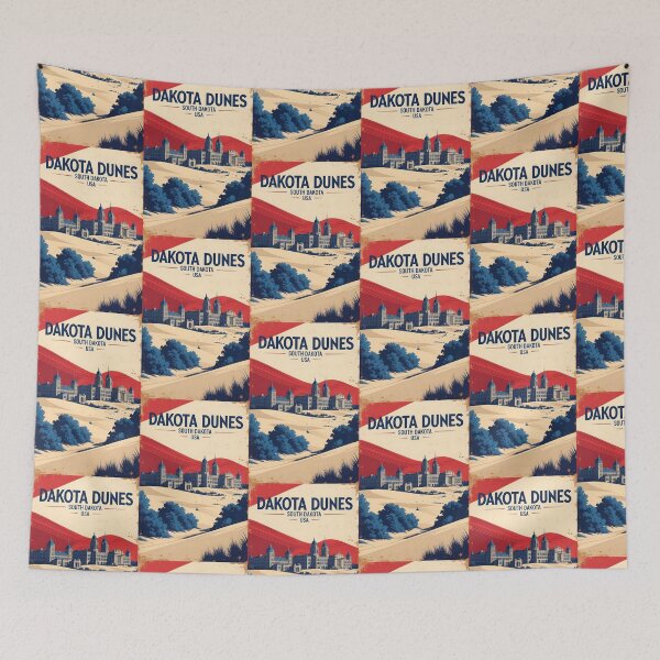 Item preview, Dakota Dunes South Dakota Vintage Travel Tourism designed and sold by TravelersGems.