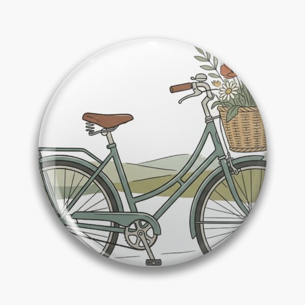 Item preview, Vintage Bicycle & Wildflowers designed and sold by meghnad.
