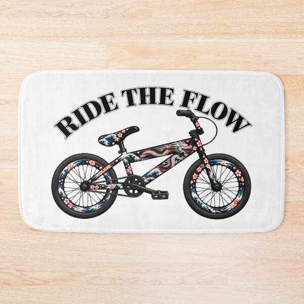 Item preview, Japanese Dragon BMX – Ride the Flow Streetwear Art designed and sold by KASUMINK.
