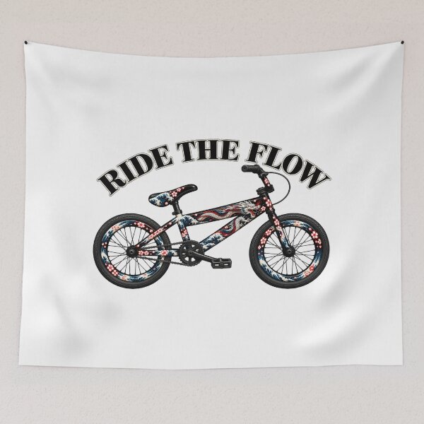 Item preview, Japanese Dragon BMX – Ride the Flow Streetwear Art designed and sold by KASUMINK.