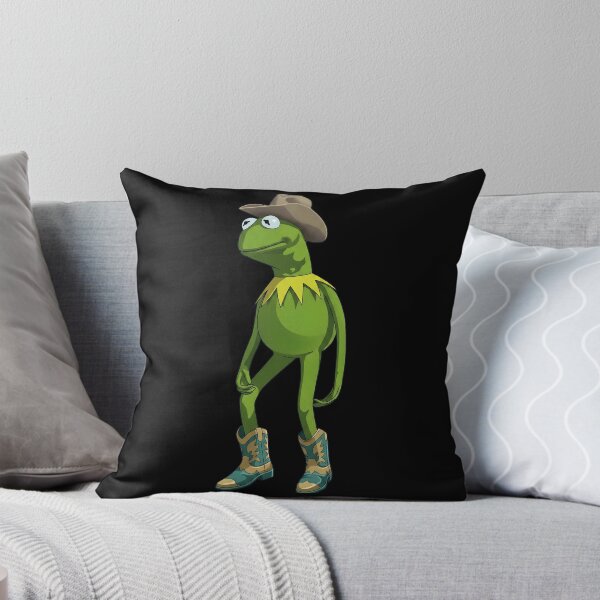 Item preview, Cowboy Kermit Frog Boots Hat 3D Render designed and sold by FrogBox-Studio.