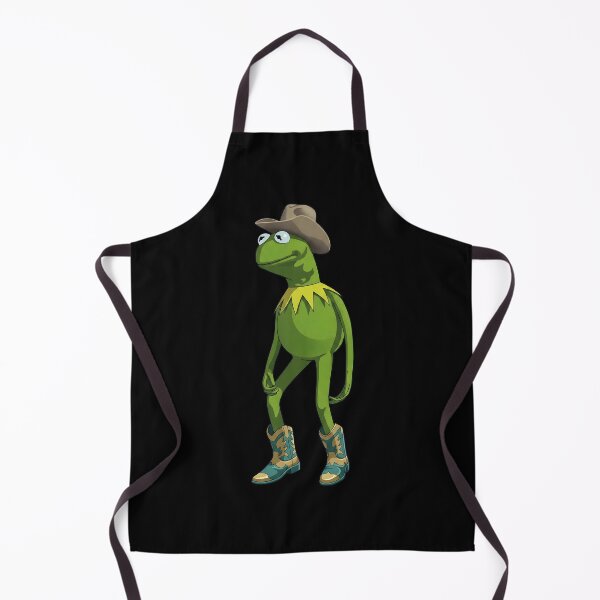 Item preview, Cowboy Kermit Frog Boots Hat 3D Render designed and sold by FrogBox-Studio.