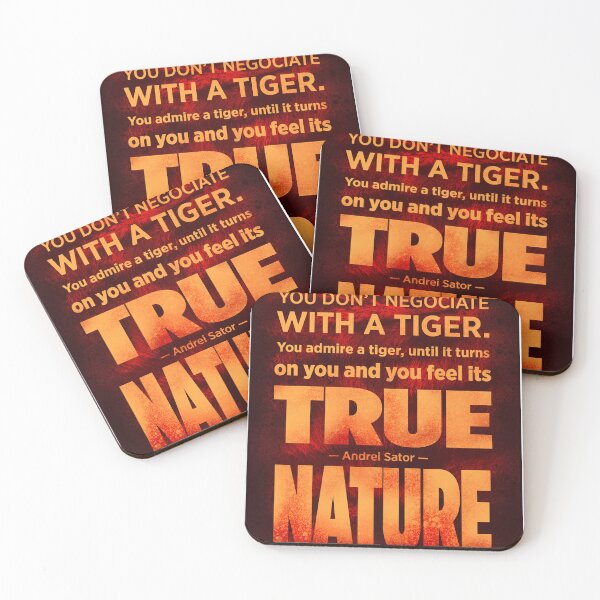 Item preview,  Tenet — Andrei Sator, Tiger Stripes True Nature designed and sold by widdart.