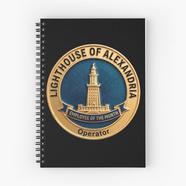 Item preview, Lighthouse of Alexandria Operator - Employee Badge designed and sold by RogueSquirrels.