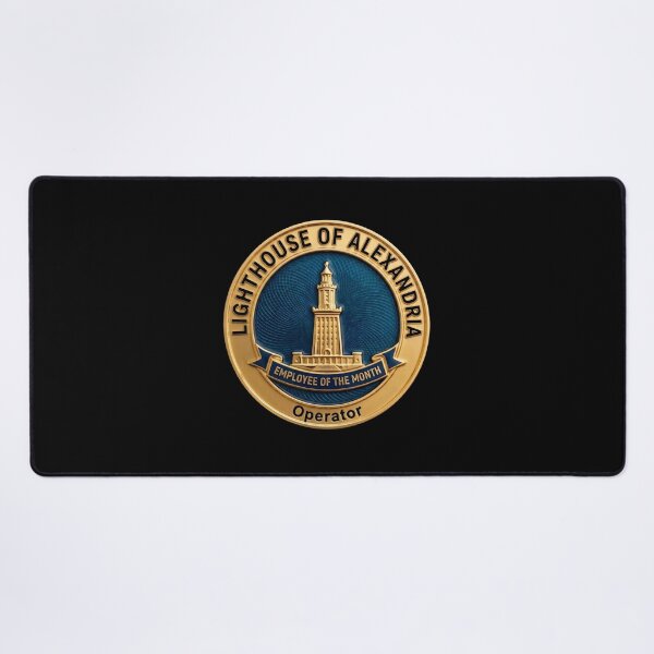 Item preview, Lighthouse of Alexandria Operator - Employee Badge designed and sold by RogueSquirrels.