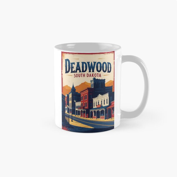 Item preview, Deadwood South Dakota Vintage Travel Tourism designed and sold by TravelersGems.