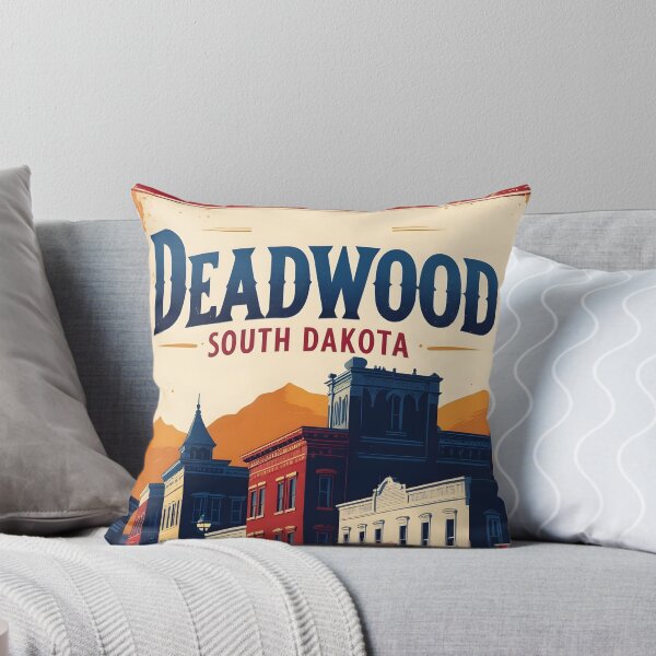 Item preview, Deadwood South Dakota Vintage Travel Tourism designed and sold by TravelersGems.