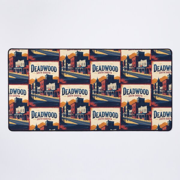 Item preview, Deadwood South Dakota Vintage Travel Tourism designed and sold by TravelersGems.