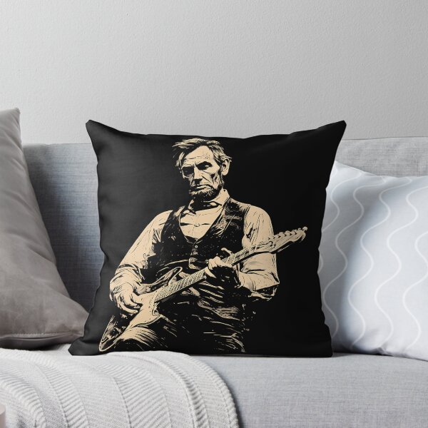 Item preview, Abraham Lincoln Playing Guitar designed and sold by AliceMullin.