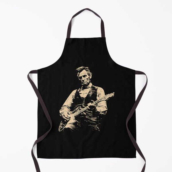 Item preview, Abraham Lincoln Playing Guitar designed and sold by AliceMullin.
