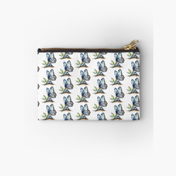 Item preview, Blue Butterfly | Elegant Nature Aesthetic Art designed and sold by Mandayartstudio.