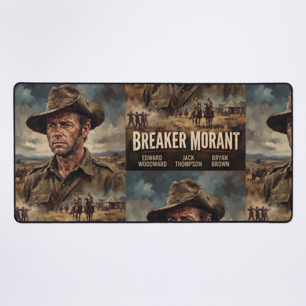 Item preview, Breaker Morant Australian Epic Fine Art Tribute designed and sold by Art's Diner.