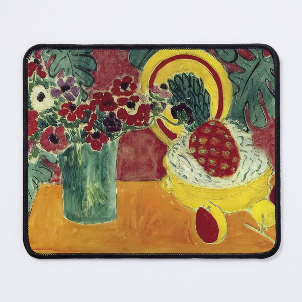 Item preview, Pineapple and anemones 1940 designed and sold by VeilOfPigments.