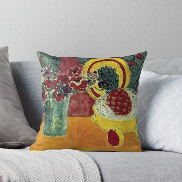 Item preview, Pineapple and anemones 1940 designed and sold by VeilOfPigments.