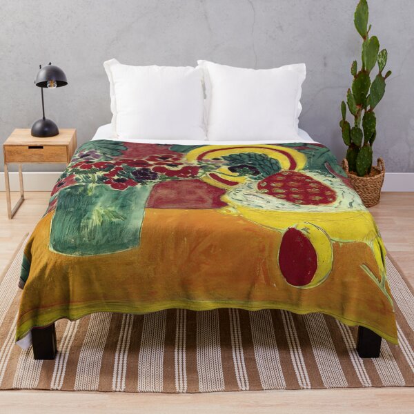 Item preview, Pineapple and anemones 1940 designed and sold by VeilOfPigments.
