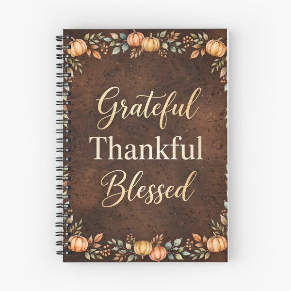 Item preview, Grateful Thankful Blessed designed and sold by Remy's Golden Goods.
