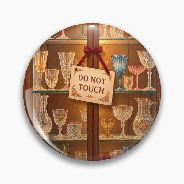 Item preview, Do Not Touch Nostalgic Balkan Household Humor designed and sold by OfficialBalkan.