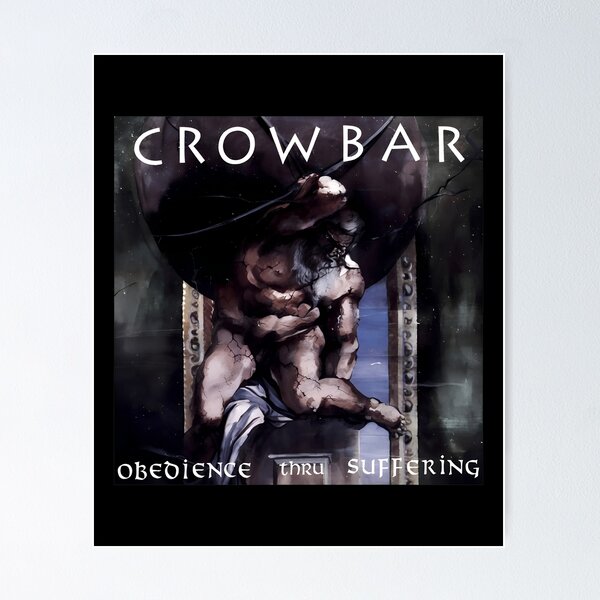 Item preview, Crowbar Obedience Thrus Suffering Album Cover designed and sold by FrogBox-Studio.