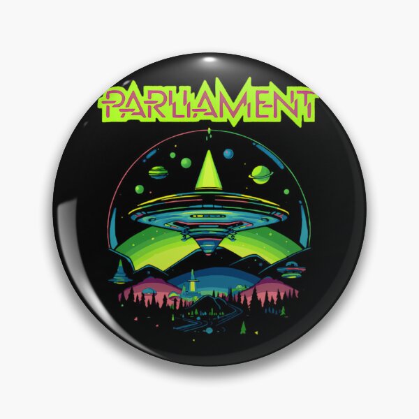 Item preview, Parliament Funkadelics Retro Mothership U.F.O Rock Funk Throwback designed and sold by AliceMullin.