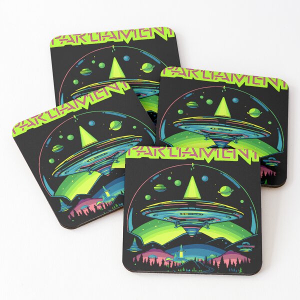 Item preview, Parliament Funkadelics Retro Mothership U.F.O Rock Funk Throwback designed and sold by AliceMullin.