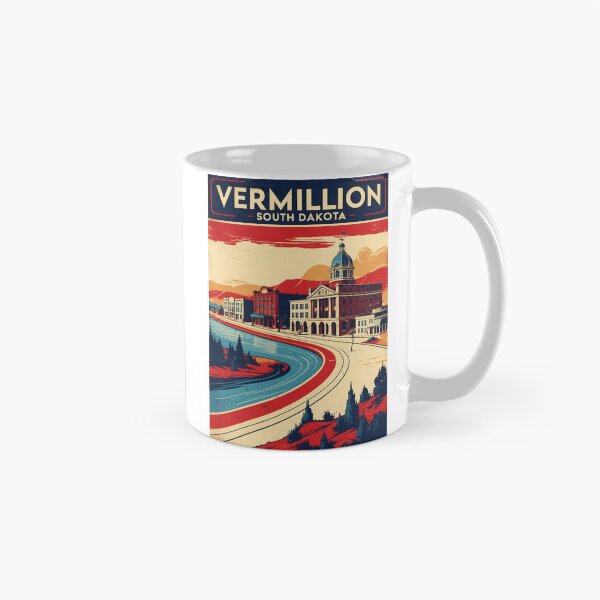 Item preview, Vermillion South Dakota Vintage Travel Tourism designed and sold by TravelersGems.