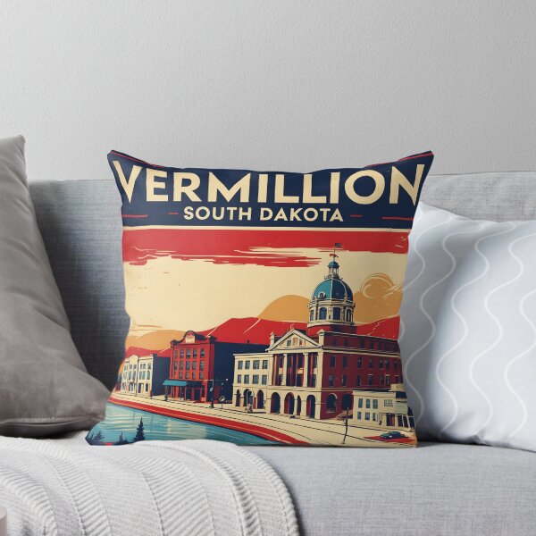 Item preview, Vermillion South Dakota Vintage Travel Tourism designed and sold by TravelersGems.