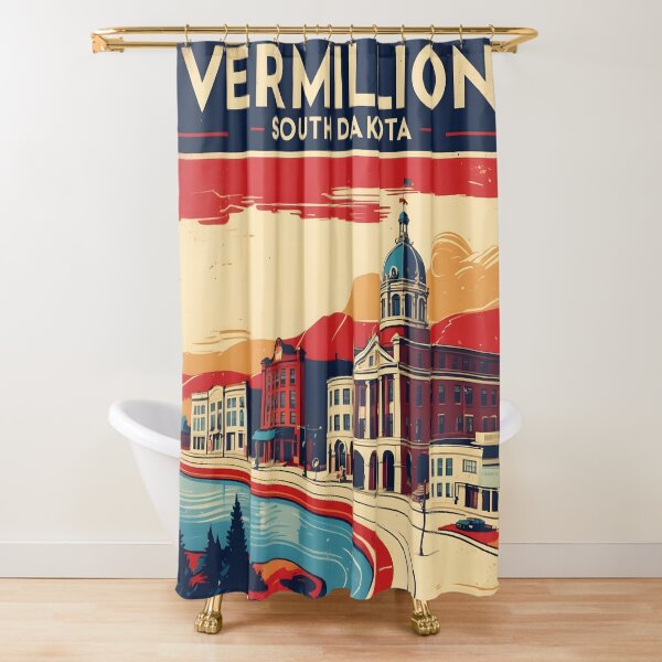 Item preview, Vermillion South Dakota Vintage Travel Tourism designed and sold by TravelersGems.