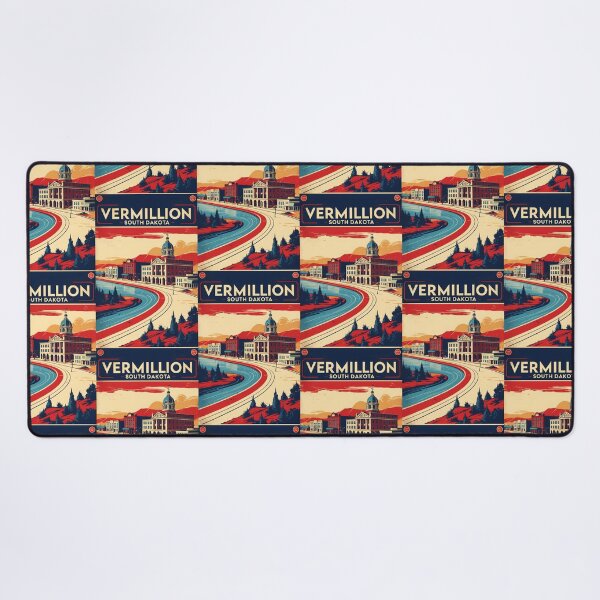 Item preview, Vermillion South Dakota Vintage Travel Tourism designed and sold by TravelersGems.