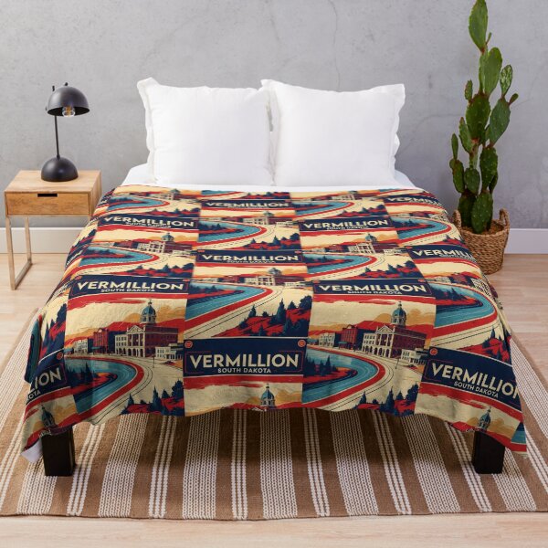 Item preview, Vermillion South Dakota Vintage Travel Tourism designed and sold by TravelersGems.