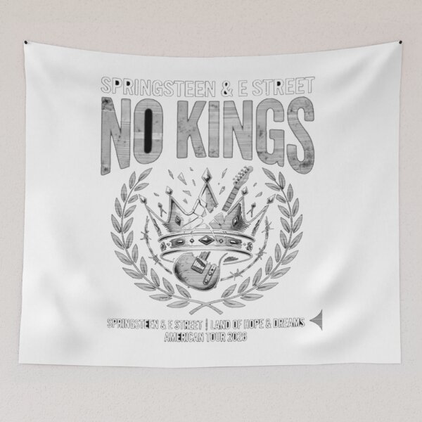 Item preview, No Kings Bruce Springsteen Tour 2026 (2) Fan designed and sold by sawyerdskeel.