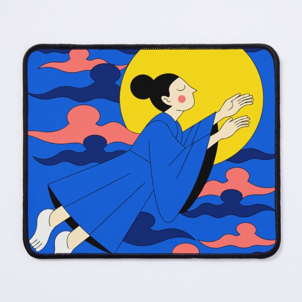 Item preview, Illustration of Chang'e Flying to the Full Moon designed and sold by gaohao1.
