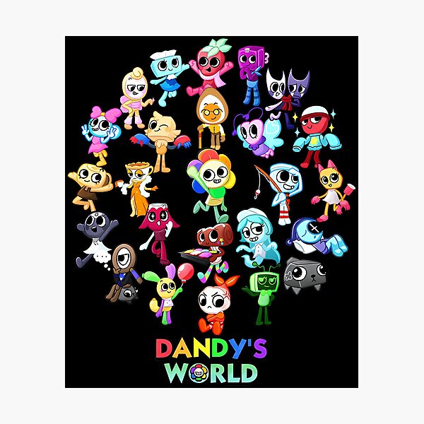 Item preview, Dandys World Characters _ Dandys World designed and sold by hamfrase-lab.