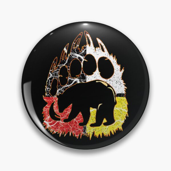 Item preview, Medicine Weel - Native American Bear designed and sold by AliceMullin.
