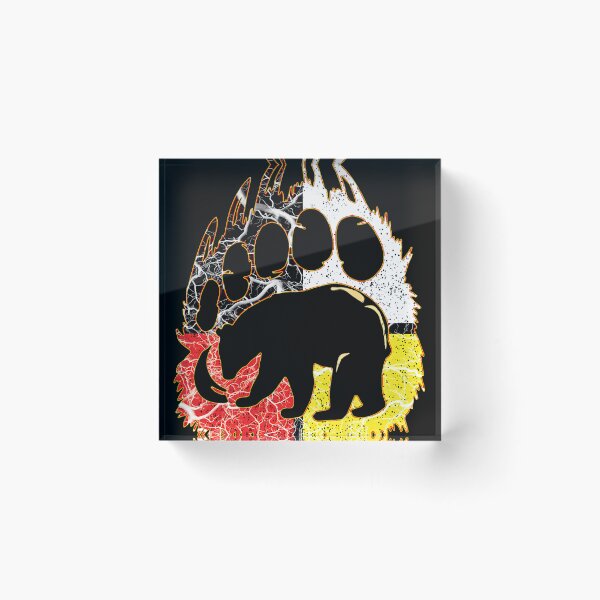 Item preview, Medicine Weel - Native American Bear designed and sold by AliceMullin.