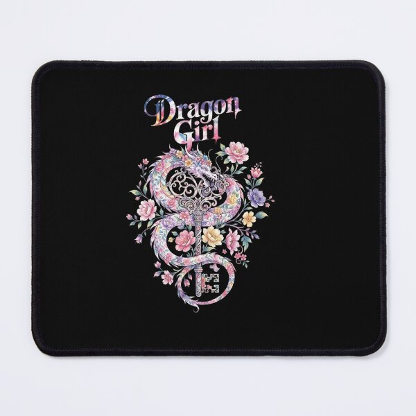 Item preview, Dragon Girl Floral Skeleton Key Fantasy Design designed and sold by Ostericaimusa.