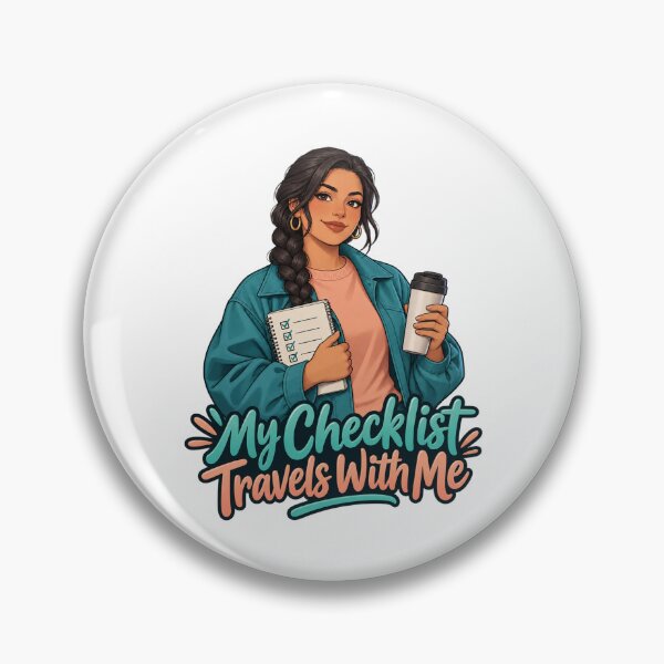 Item preview, My Checklist Travels With Me Anime Trader Art designed and sold by Bikivuno.