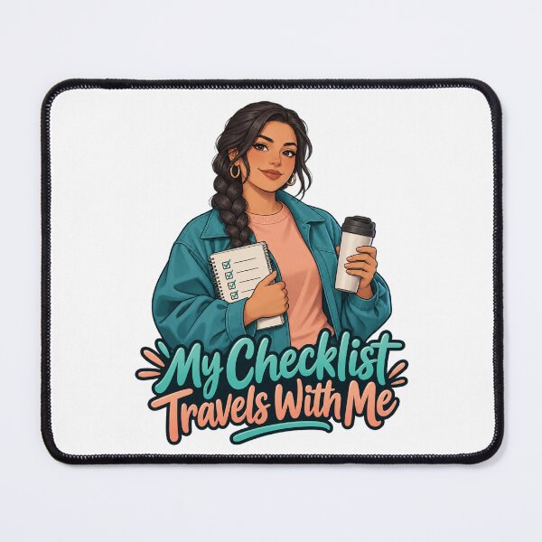 Item preview, My Checklist Travels With Me Anime Trader Art designed and sold by Bikivuno.