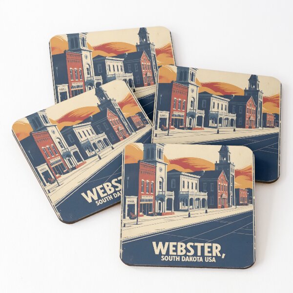 Item preview, Webster South Dakota Vintage Travel Tourism designed and sold by TravelersGems.