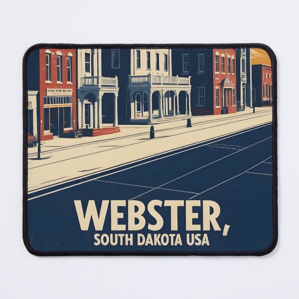 Item preview, Webster South Dakota Vintage Travel Tourism designed and sold by TravelersGems.