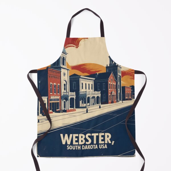 Item preview, Webster South Dakota Vintage Travel Tourism designed and sold by TravelersGems.