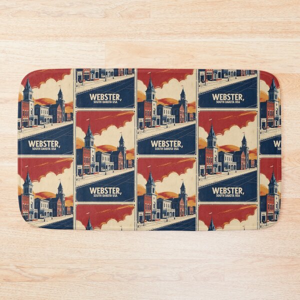 Item preview, Webster South Dakota Vintage Travel Tourism designed and sold by TravelersGems.