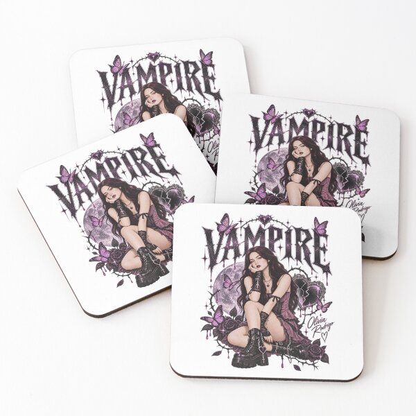 Artikelvorschau, Olivia Rodrigo, Olivia Rodrigo Vampire Gothic Fan Art Dark Pop Aesthetic entworfen und verkauft von graphic-genie.