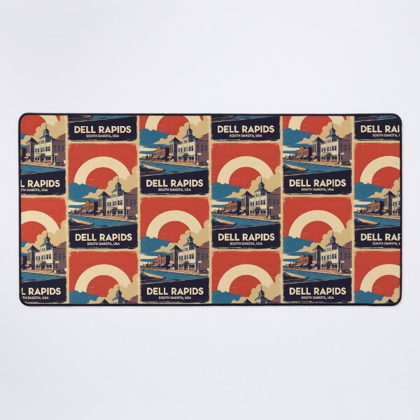 Item preview, Dell Rapids South Dakota Vintage Travel Tourism designed and sold by TravelersGems.