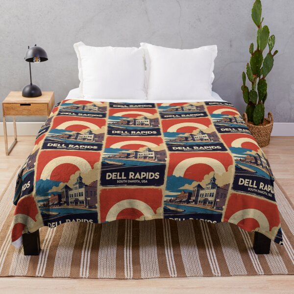 Item preview, Dell Rapids South Dakota Vintage Travel Tourism designed and sold by TravelersGems.