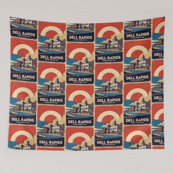Item preview, Dell Rapids South Dakota Vintage Travel Tourism designed and sold by TravelersGems.