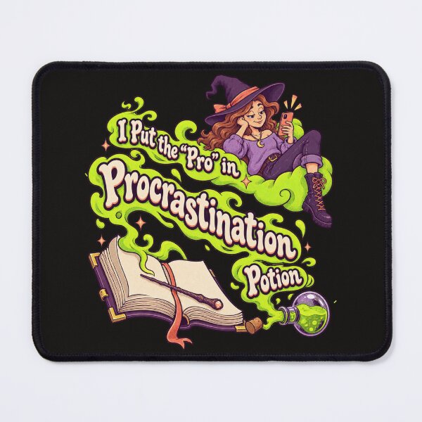Item preview, I Put the “Pro” in Procrastination Potion clever Halloween designed and sold by JollyNib.